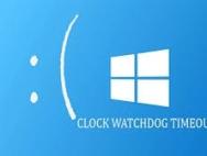 Clock watchdog timeout windows 8